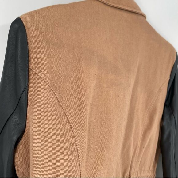 Twiggy London Men’s Faux Sleeve Zipper Front Jacket size S - Picture 7 of 7